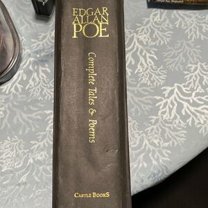 Edgar Allen Poe hard cover book